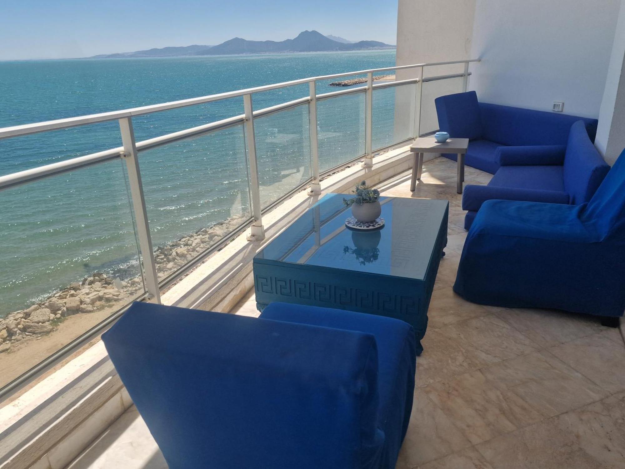 The Bleu Sea Apartment Tunis Luaran gambar