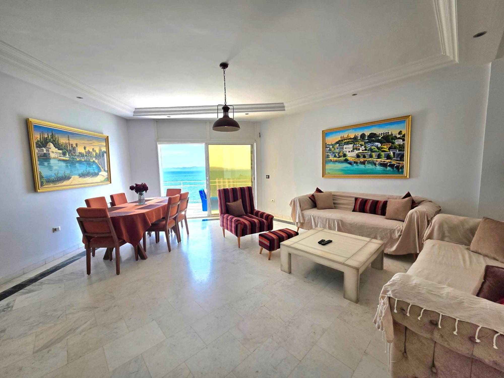 The Bleu Sea Apartment Tunis Luaran gambar