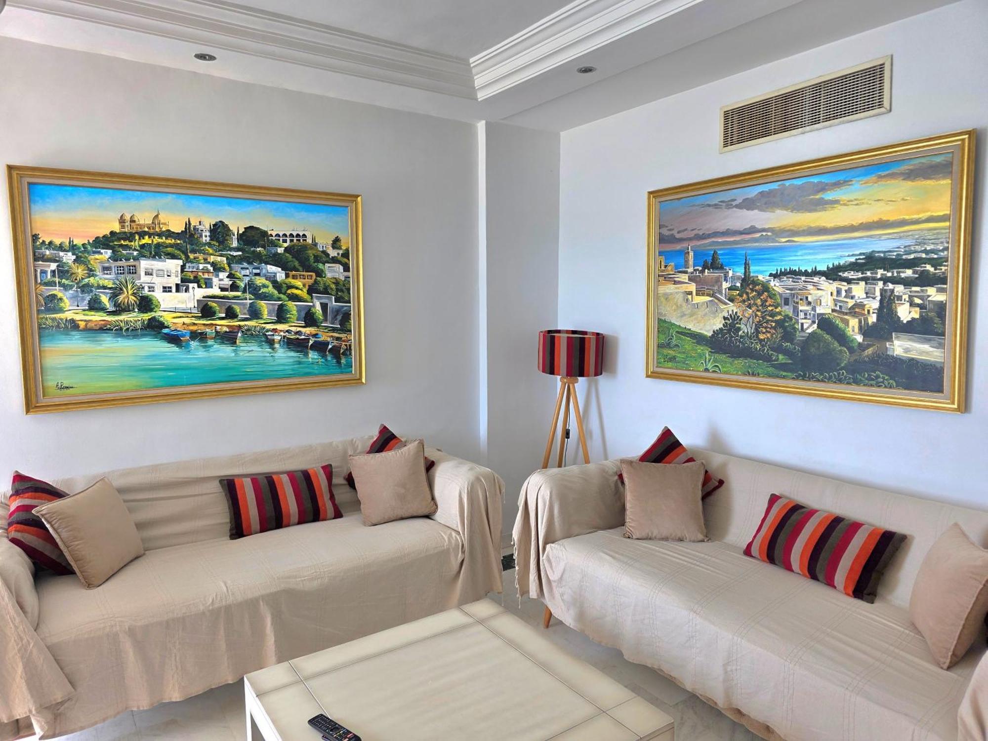 The Bleu Sea Apartment Tunis Luaran gambar